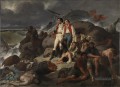 Episodio de la Batalla de Trafalgar 1862 Francisco Sans y Cabot Seeschlachten